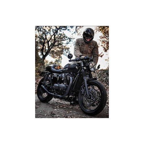 Motone Saturne V | Système D'Échappement | T120 / T100 | Noir Ou Poli