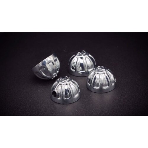 Motone Cilinder Stud Knuckles Caps | Gepolijst Of Zwart