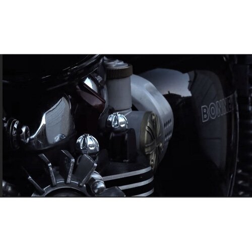 Motone Cylinder Stud Knuckles Caps | Polished or Black