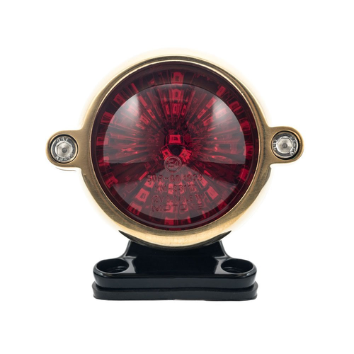 Motone Kit De Feu Arrière Eldorado + Support De Garde-Boue | Brillant ou Lumière En Laiton