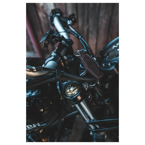 Motone The Guvnors | Fork Top Caps Pair | Early | Brass