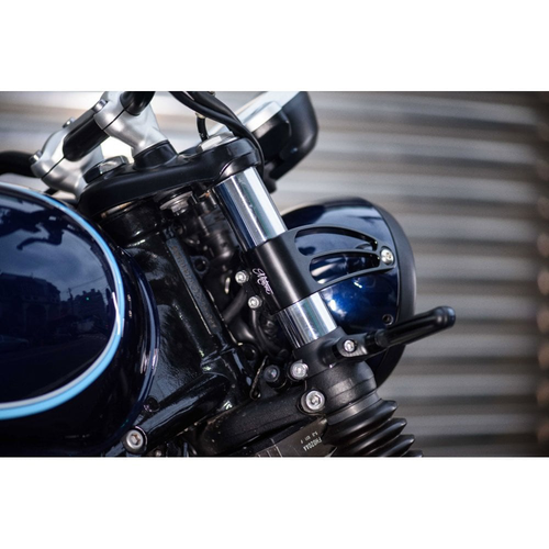 Motone Giger | Short Reach Headlight Brackets 41Mm | Black