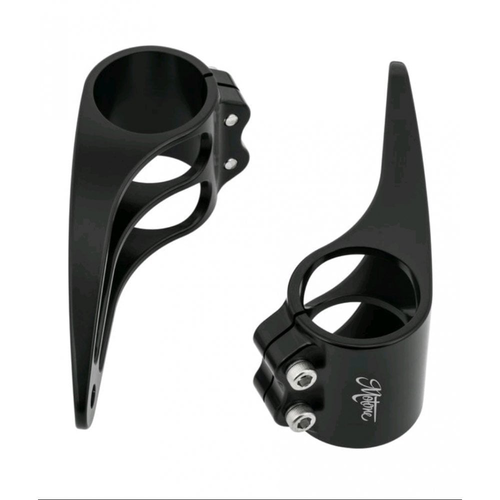 Motone Giger | Short Reach Headlight Brackets 41Mm | Black