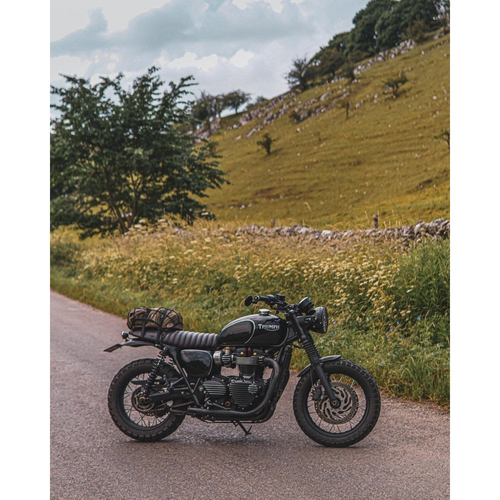 Motone Copri Pignone Streamliner | A Coste | LC | Strada Doppia/T100/T120 | Finitura Nera/Lucida O Spazzolata