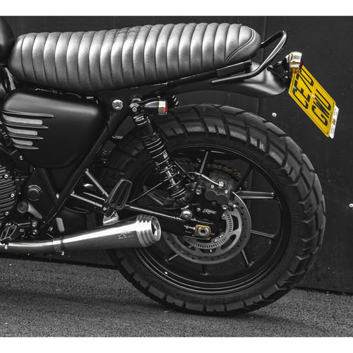 Motone La Vipera| Sedile A Costine Skinny A Basso Profilo | Nero O Marrone Tabacco