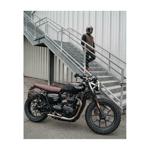 Motone La Vipera| Sedile A Costine Skinny A Basso Profilo | Nero O Marrone Tabacco