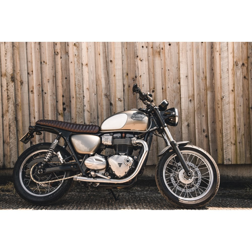Motone The Viper- Low Profile Skinny Ribbed Seat | Black or Tobacco Brown