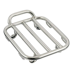 Porte-Bagages Arrière Voyager | Pour Triumph Bobber/Indian Scout/Harley | Noir Ou Poli