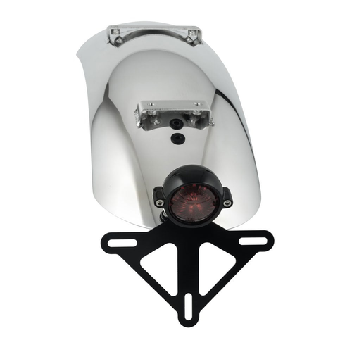 Motone Hoog|Staartspatbord | Voorgeboord Voor Lichtsets Voor Spatbordmontage | AC | Geborsteld Of Gepolijst