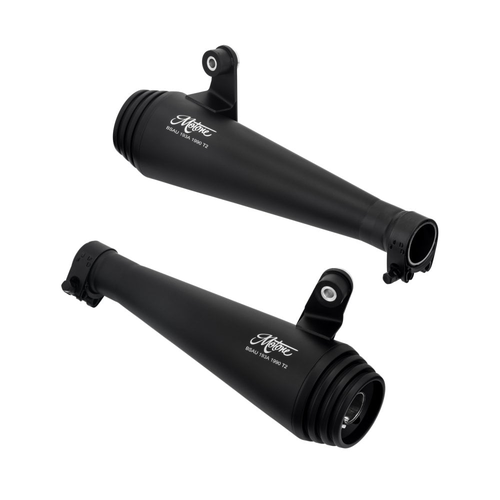 Motone Saturn V | Abgasanlage | Speed Twin / Thruxton | Gebürstet oder Schwarz