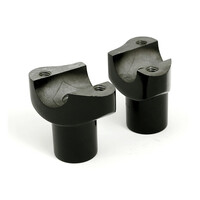 Lower OEM Style Riser Set | Threaded | Black