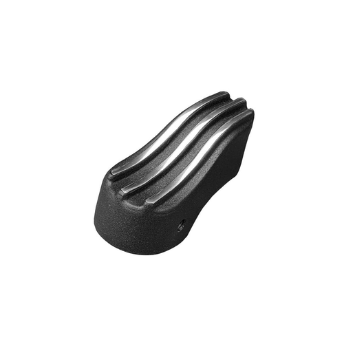 Motone Talon | Ribbed Clutch Lifter Cover | Black With Polished Ribs or Black