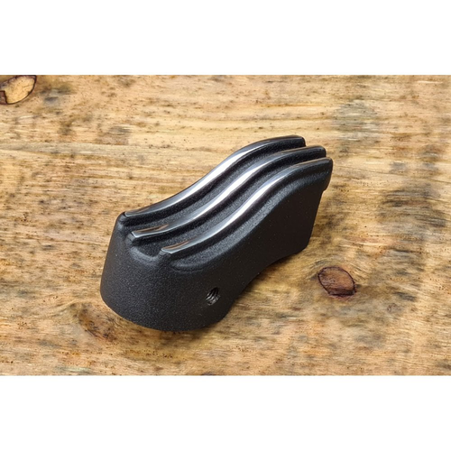 Motone Talon | Ribbed Clutch Lifter Cover | Black With Polished Ribs or Black