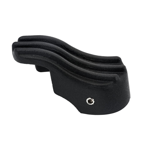 Motone Talon | Ribbed Clutch Lifter Cover | Black With Polished Ribs or Black