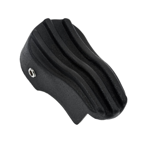 Motone Talon | Ribbed Clutch Lifter Cover | Black With Polished Ribs or Black