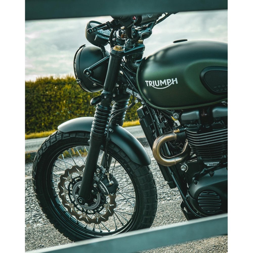 Motone Stealth Uitlaatklemmen | Zwart