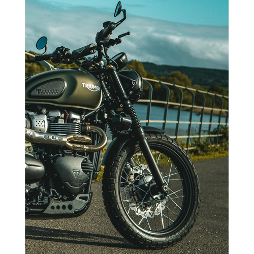 Motone Stealth Uitlaatklemmen | Zwart