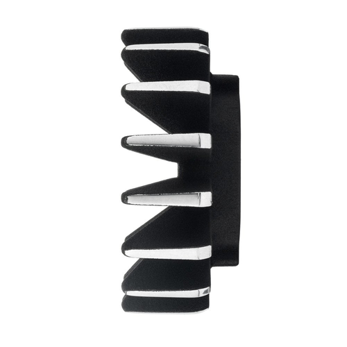 Motone Colliers D'Échappement À Grandes Ailettes | Ailerons Polis Noirs/Contraste | EFI ou CARB