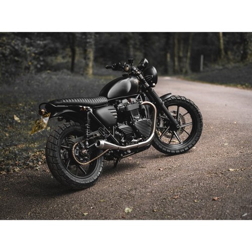 Motone The Love Handle | Passenger Grab Rail | Straat Twin/Street Scrambler/T100/T120 | Zwart Of Gepolijst