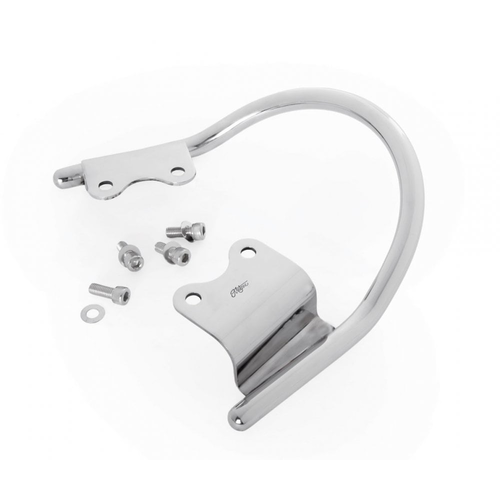 Motone The Love Handle | Passenger Grab Rail | Straat Twin/Street Scrambler/T100/T120 | Zwart Of Gepolijst