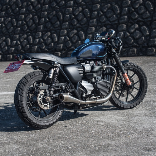 Motone ODINO | Sistema Di Scarico | Strada Doppia 900 | Lattine Da Gara Stile GP (Deflettore Opzionale)