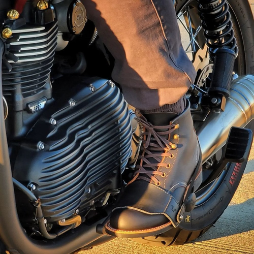 Motone ODIN | Sistema De Escape | T120 / T100 | Latas De Carrera Estilo GP (Deflector Opcional)