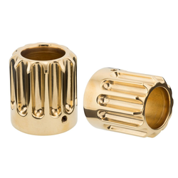 T120/T100 'Jupiter|2' Exhaust Tip Kit | Brass Or Black