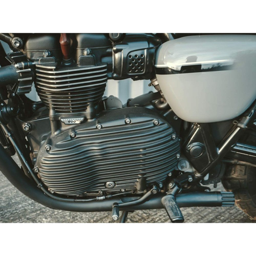 Motone Kit Terminali Di Scarico T120/T100 'Jupiter|2' | Ottone o Nero o Lucido