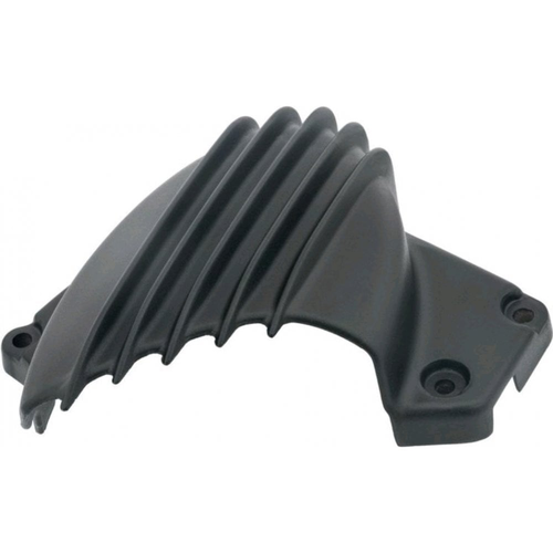 Motone Streamliner Sprocket Cover | Ribbed | Black or Polished Fins | LC | Street Twin/T100/T120