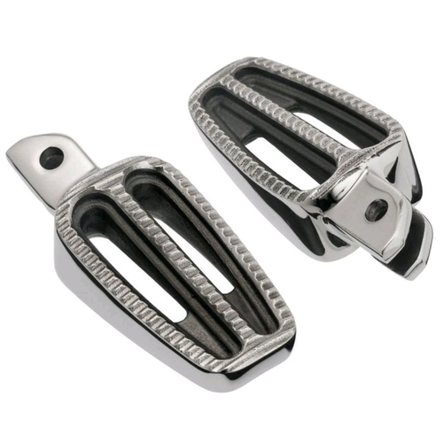 Motone Ranger Foot Pegs | Solo Set for Rider and Passenger | Polished