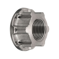 The Gaffer | Rear Axle Nut | Titanium | Spun Finish