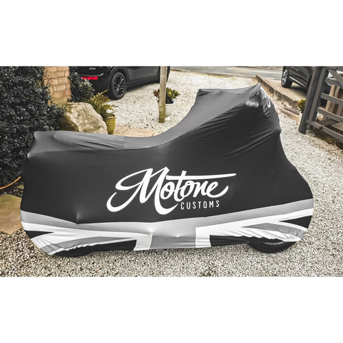 Motone Tailored Bike Protector / Workshop Cover |  Bobber or Bonneville / T120 / T100 / Street Twin / Enfield