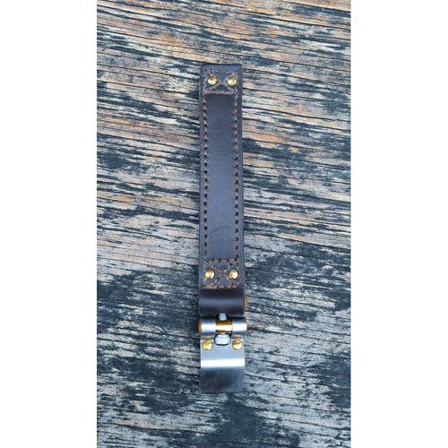 Motone El Beltane | Correa Para Batería Bobber / Speedmaster | Cuero O Latón Negro O Marrón