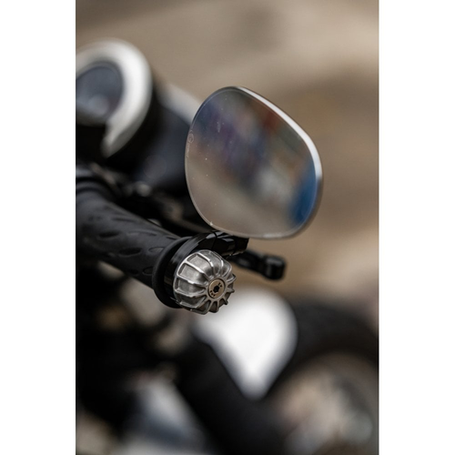 Motone Gemini Bar End Finishers | Contrastafwerking Of Zwart Of Contrastopname/Gepolijst