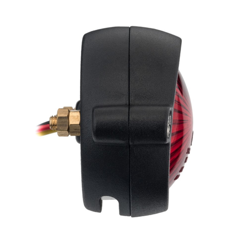 Motone Feu Arrière Eldorado | LED | Craquelé Noir