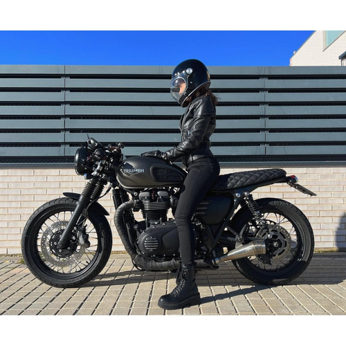 Motone Die Blackadder | Schmaler Sitz Mit Diamantstich Und Niedrigem Profil | Schwarz Oder Tabakbraun