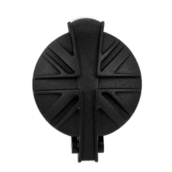 Blackjack Union Jack Monza Cap Kit Für Triumph Und HD | Schwarz