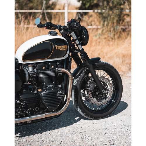Motone Sistema Di Scarico Nautilus | Speed Twin/Thruxton 1200 O T120/T100 Bonneville O Bobber o Street Twin / Speed Twin 900