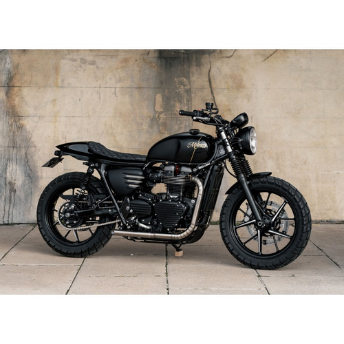 Motone Nautilus Exhaust System | Speed Twin/Thruxton 1200 Or T120/T100 Bonneville Or Bobber