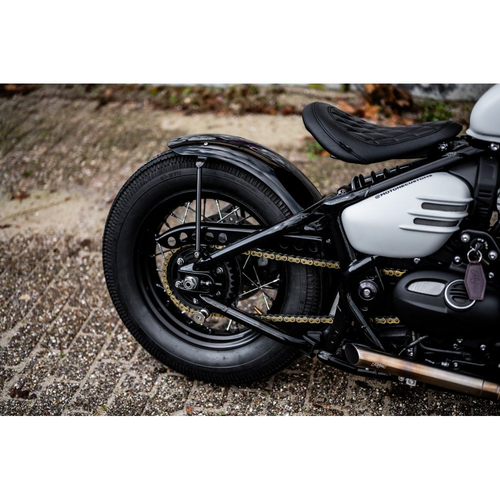 Motone Rialto | Garde-Boue Arrière Court Triumph Bobber | Noir Brillant
