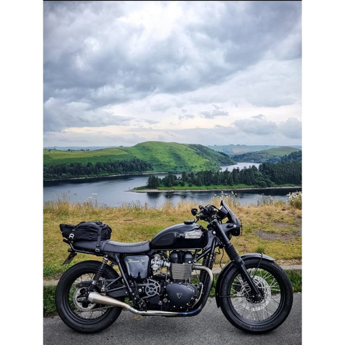 Motone Saturn V | Exhaust System | T100 Aircooled 2001-2015 | Brushed or Mirror Polished