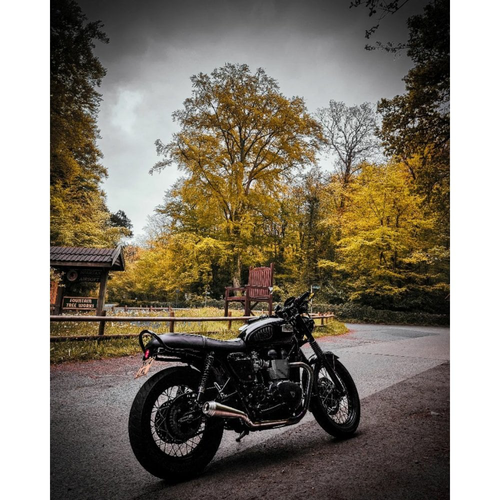 Motone Saturn V | Exhaust System | T100 Aircooled 2001-2015 | Brushed or Mirror Polished