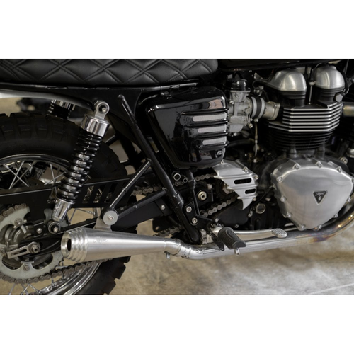 Motone Saturne V | Système D'Échappement | T100 Refroidi Par Air 2001-2015 | Brossé ou Poli miroir