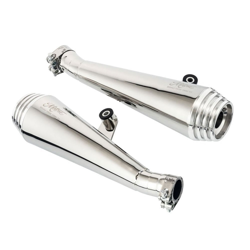 Motone Saturn V | Exhaust System | T100 Aircooled 2001-2015 | Brushed or Mirror Polished