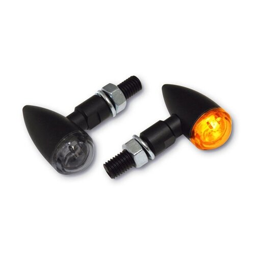 Pb2 Led Knipperlichten Zwart | Smoke Lens