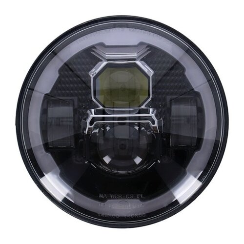 Helder | 7 Inch Led-Koplampunit | Zwart