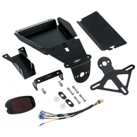Kit De Rangement Arrière Street Twin / Street Scrambler / T100 / T120 | Gort Noir Clair