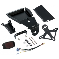 Kit De Rangement Arrière Street Twin / Street Scrambler / T100 / T120 | Gort Noir Clair