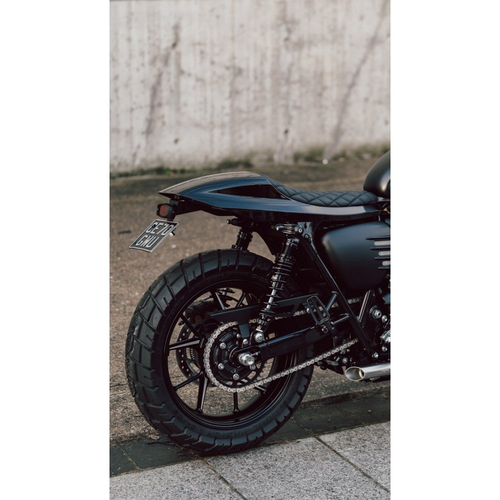 Motone Heckklappe-Set Street Twin / Street Scrambler / T100 / T120 | Gort Hellschwarz