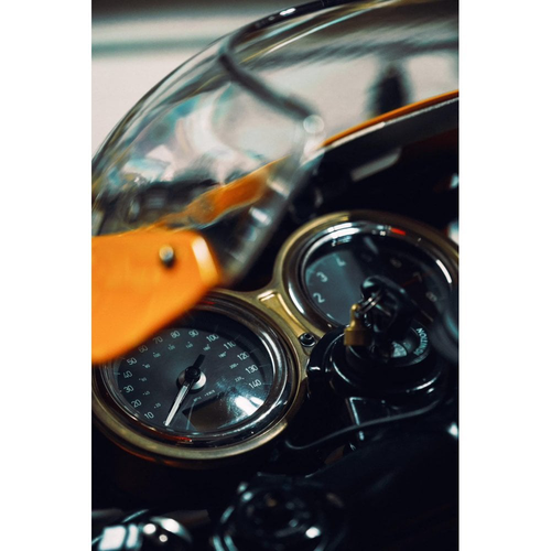 Motone Il Polsino Della Velocità | Copertura Speedo | T120/T100/Speed Twin/Thruxton | Ottone o Nero o Lucido